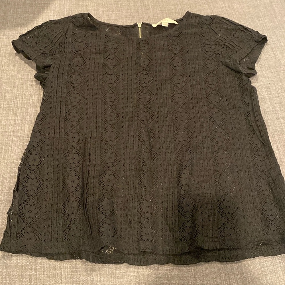 LOFT black lace top